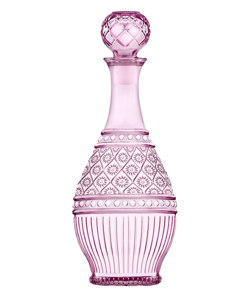 Claro Pink Wine Decanter