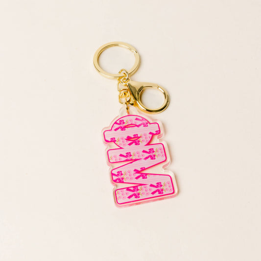 Sorority Letter Acrylic Keychain