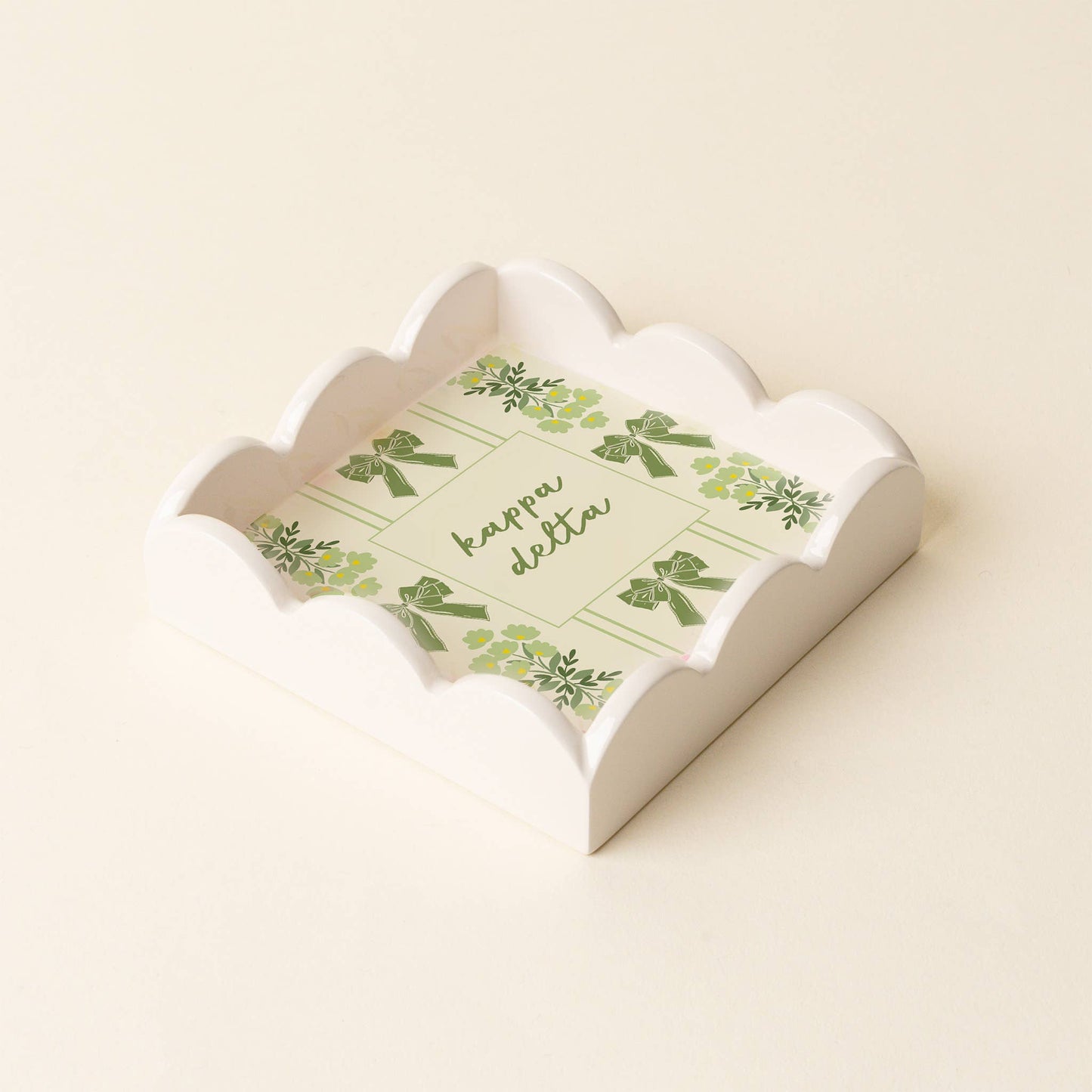 Sorority Scallop Trinket Tray