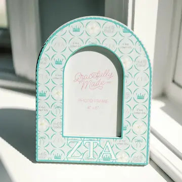 Greek Print Picture Frame