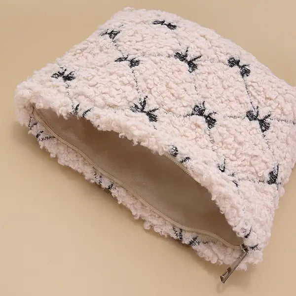 Bow Cosmetic Pouch