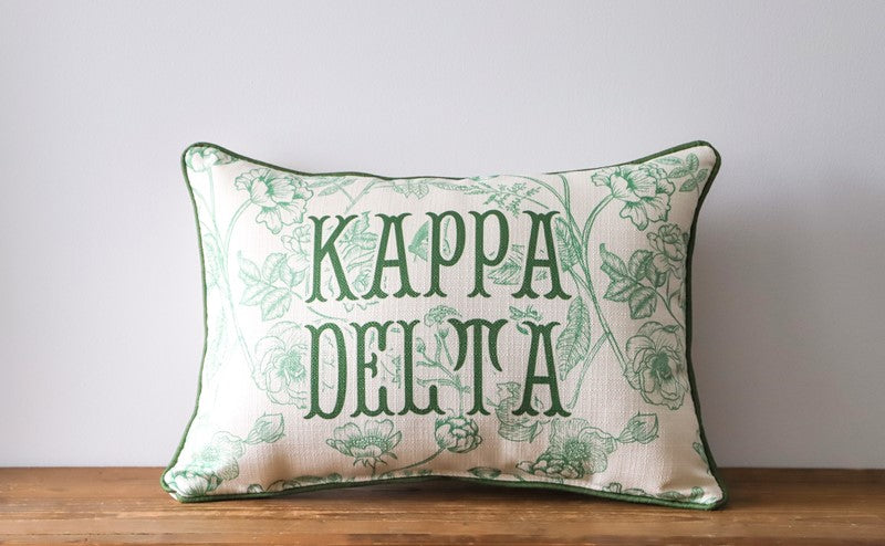 Sorority Toile Pillow