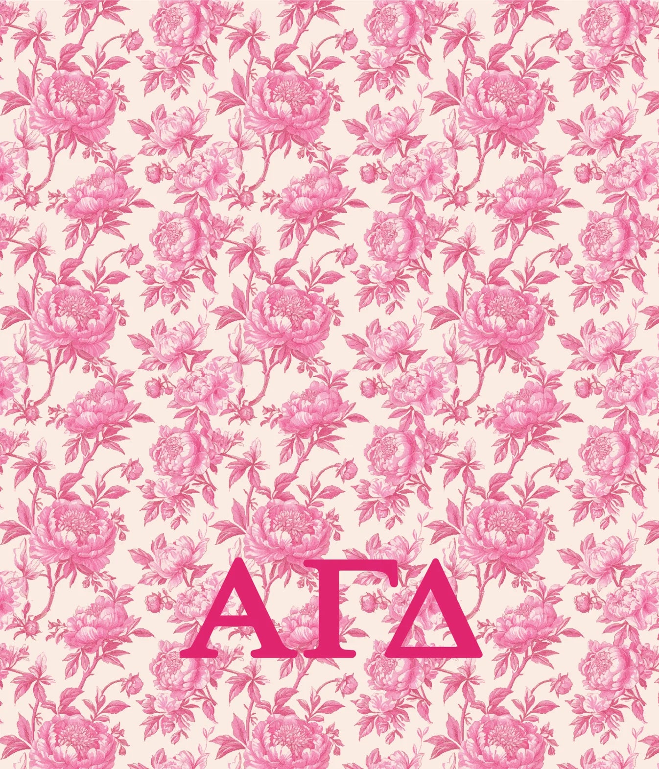 Greek Floral Blanket
