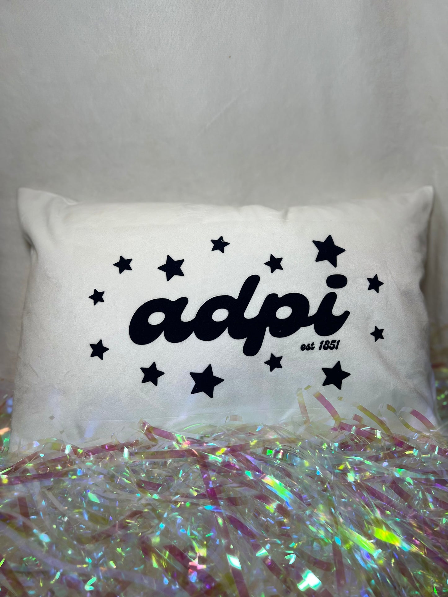 Sorority Velvet Pillow