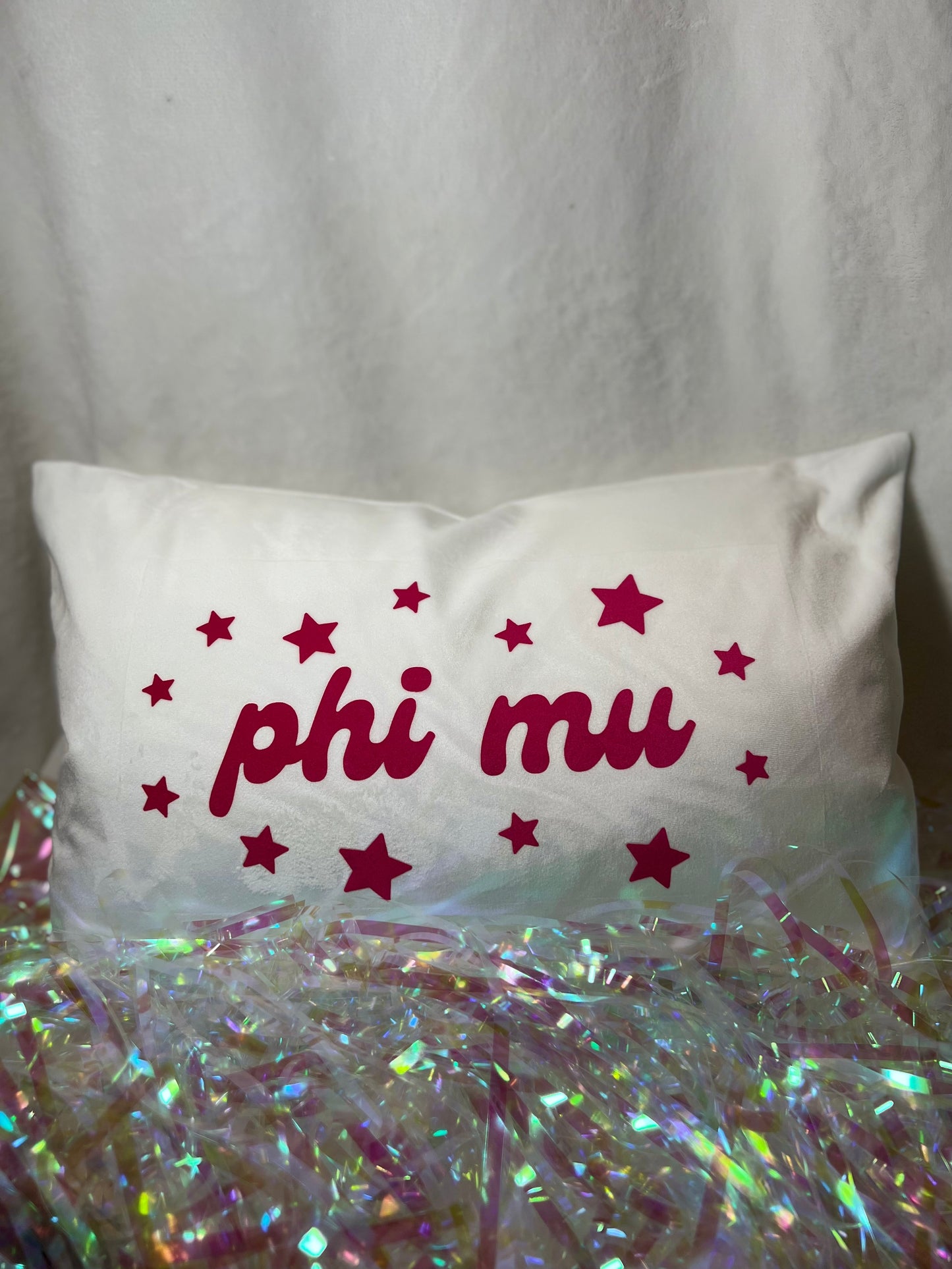 Sorority Velvet Pillow