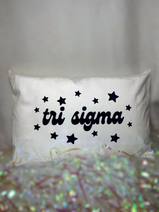 Sorority Velvet Pillow