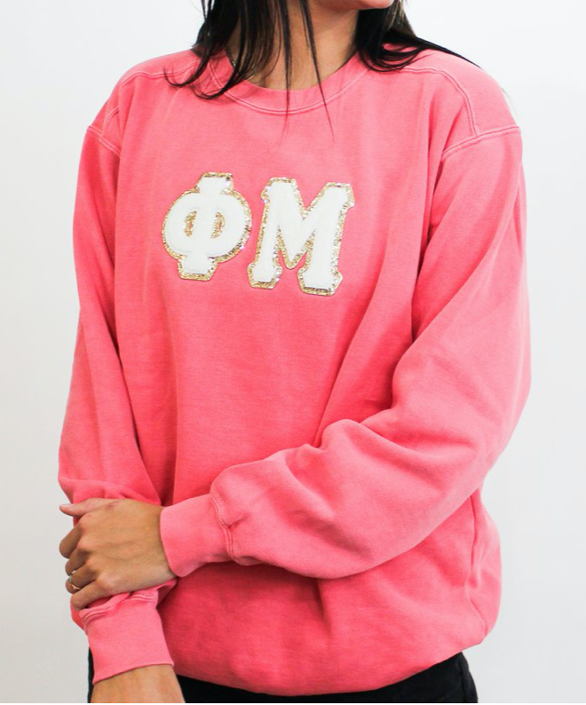 Sorority Embroidered Sweatshirt