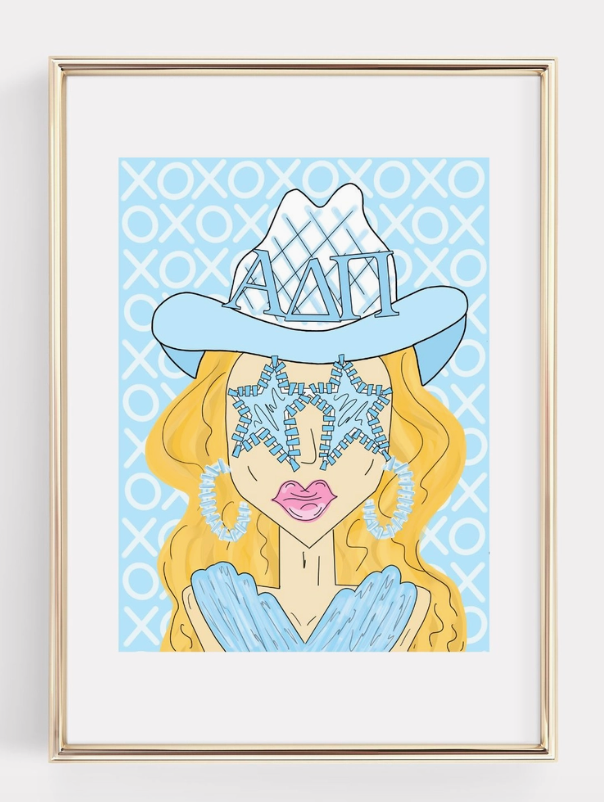 Funky Girl Prints