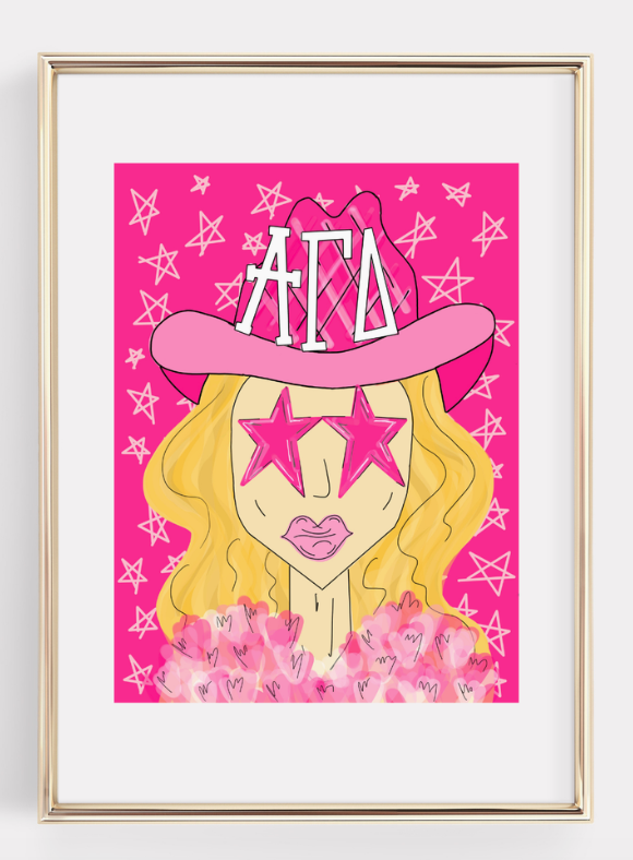 Funky Girl Prints