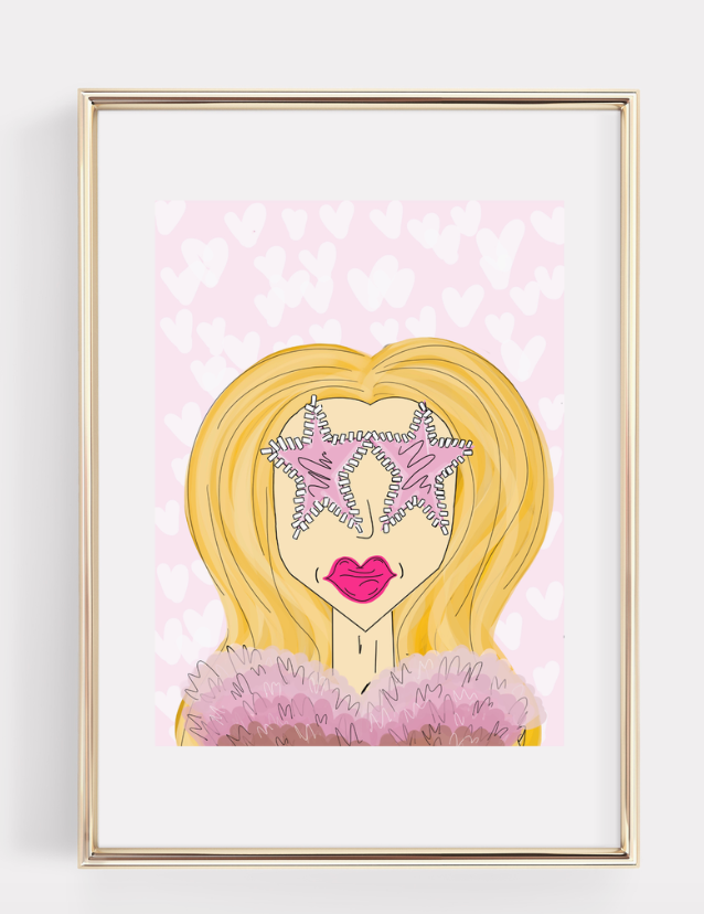 Funky Girl Prints