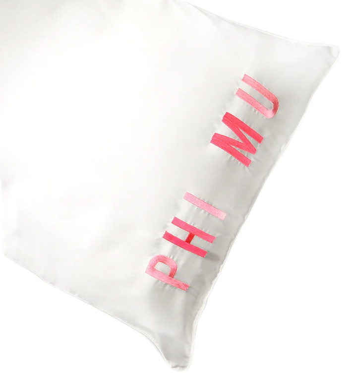Satin Sorority Pillowcase