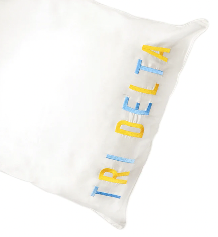 Satin Sorority Pillowcase