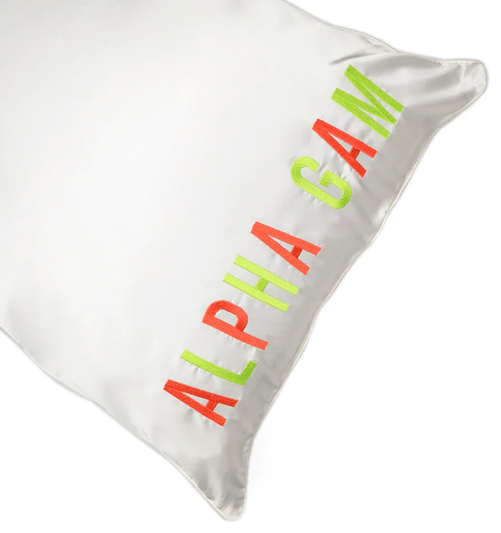 Satin Sorority Pillowcase