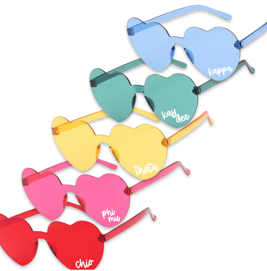 Sorority Heart Eye Sunnies