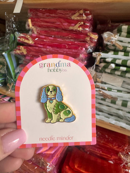 Blue Spaniel Needle Minder