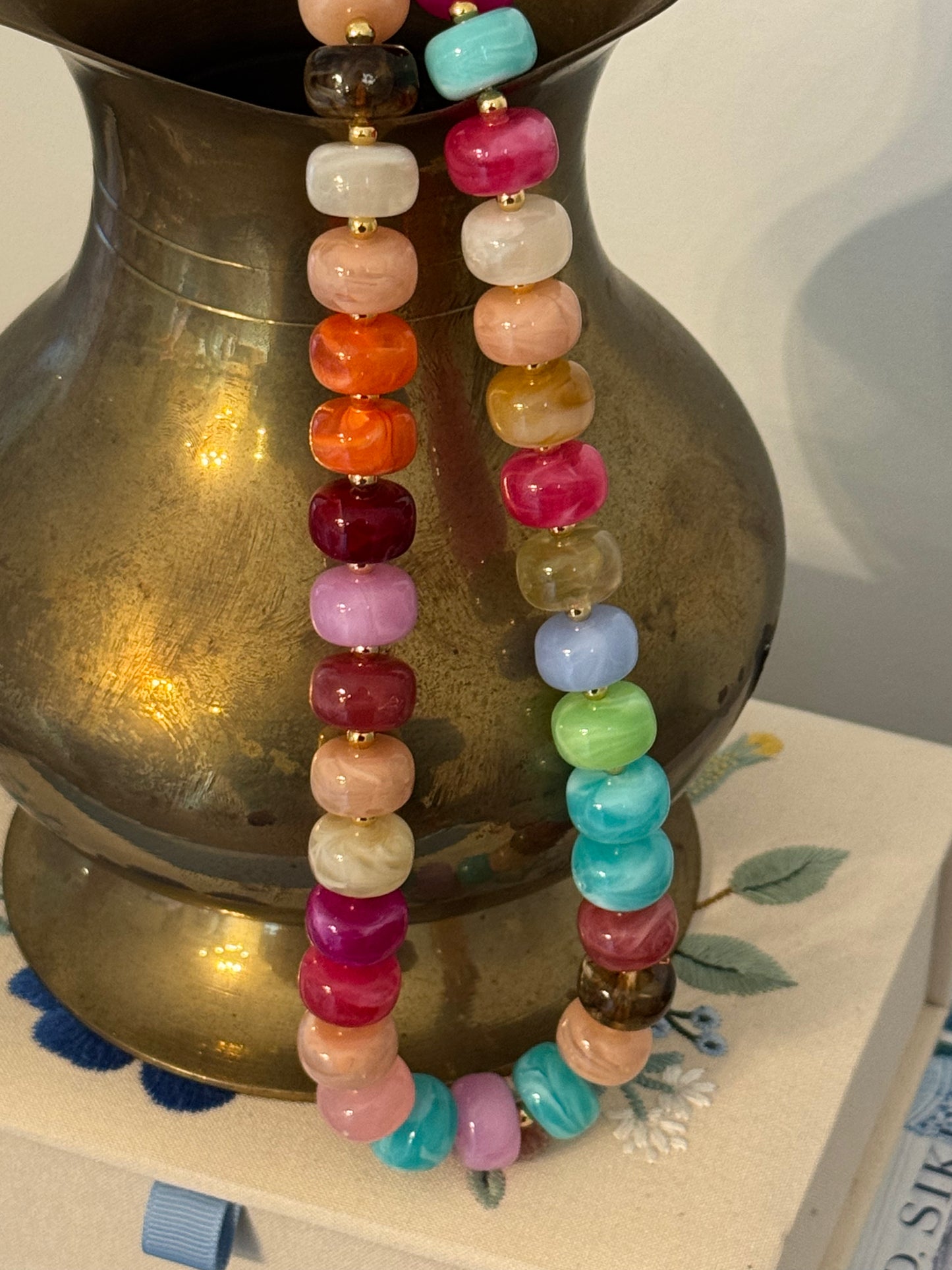 Bliss Beaded Necklace: Multi