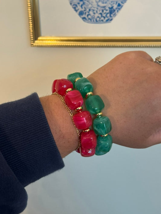Harper Bracelet: Jade