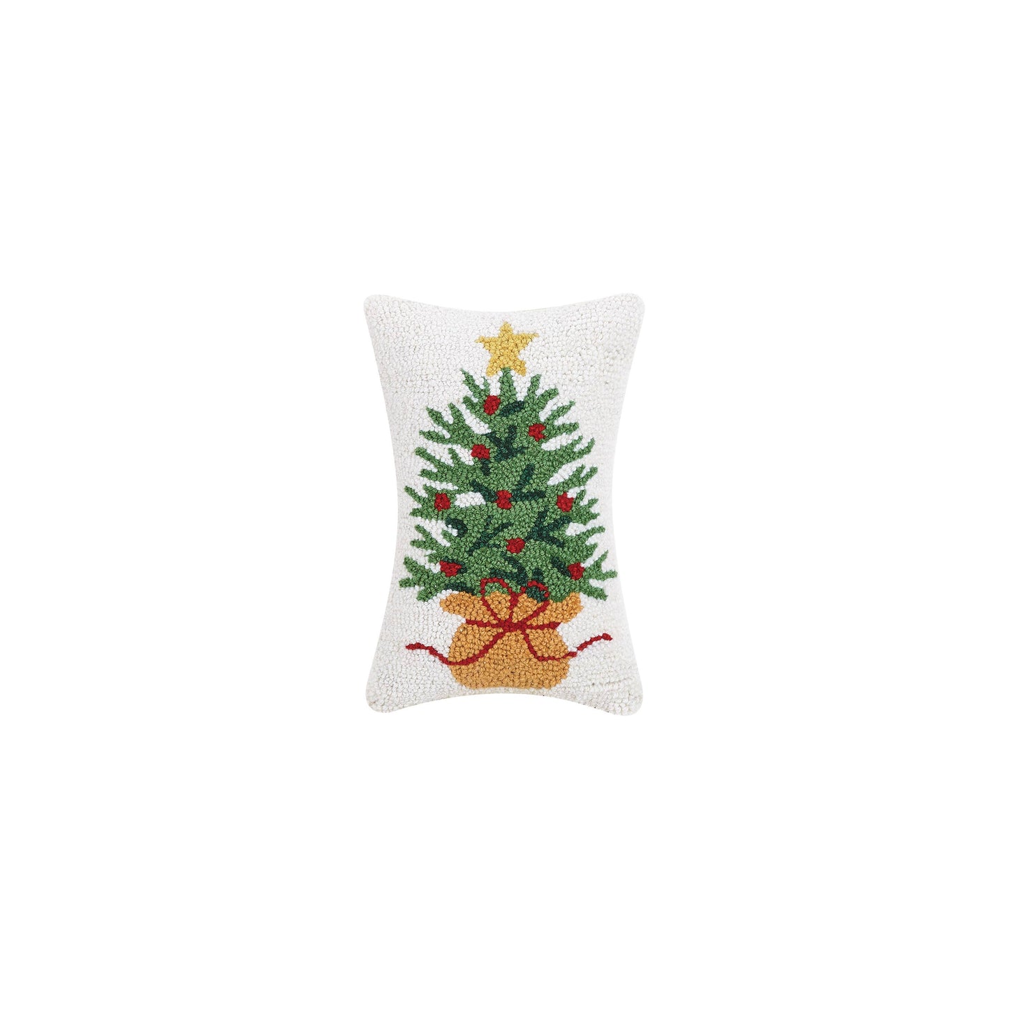 Wrapped Christmas Tree Hook Pillow