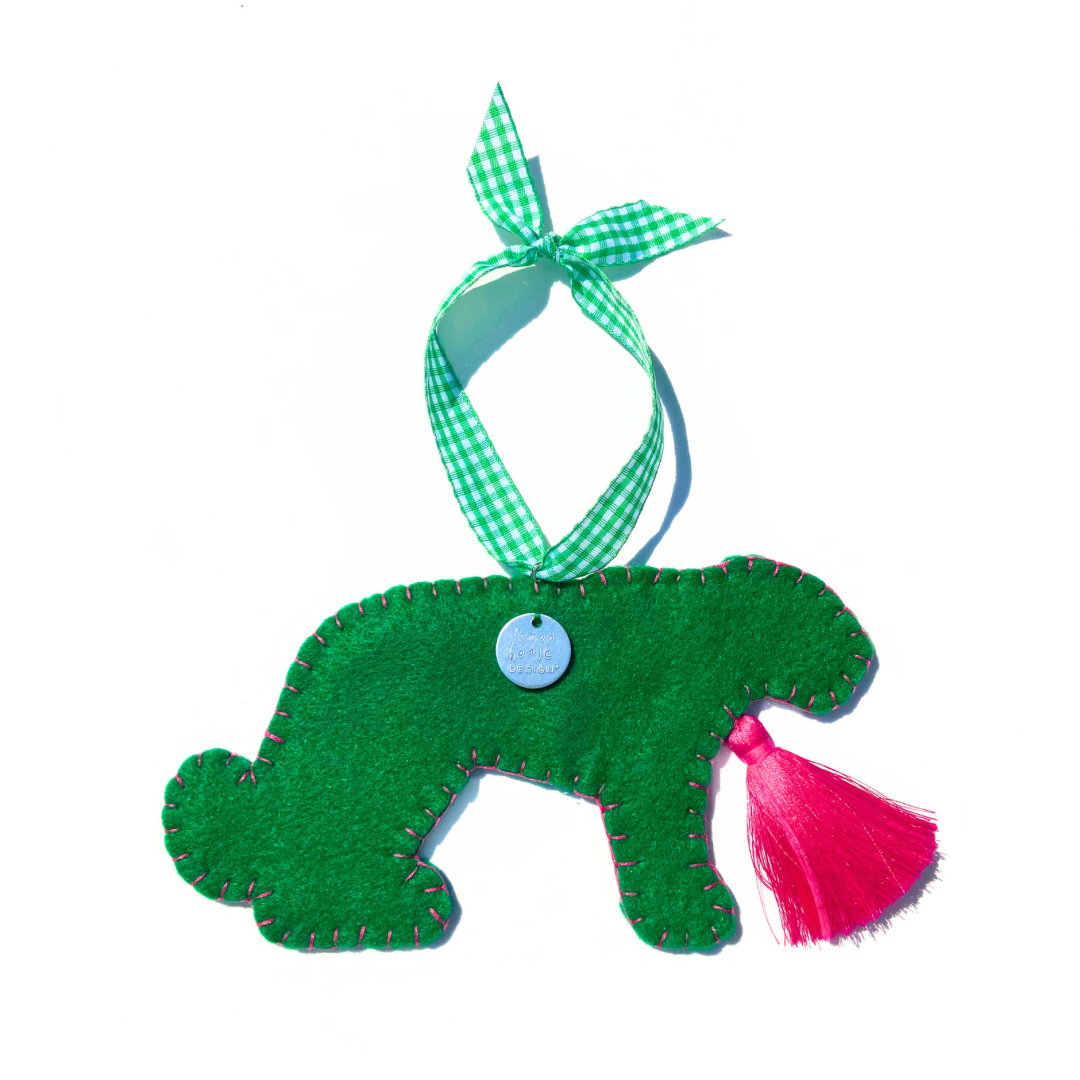 Classic Leopard Ornament