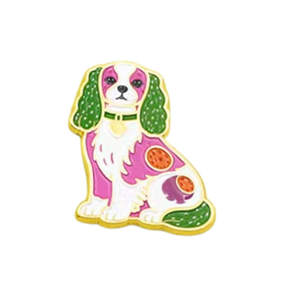 Pink Spaniel Needle Minder