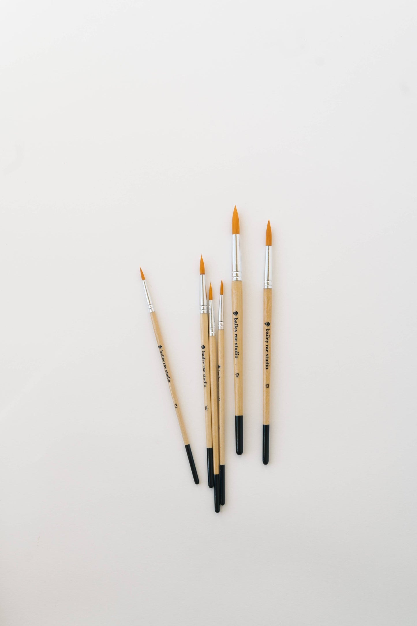 Round Tip Watercolor Brush Set 6 piece