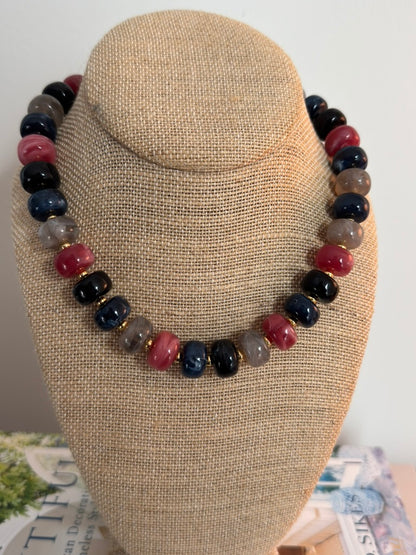 Bliss Necklace: Fall Multi