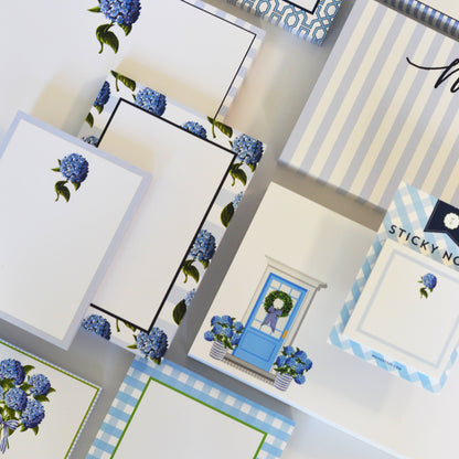 4.25x8.5 Hydrangea Notepad