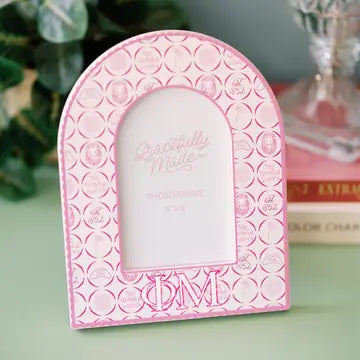 Greek Print Picture Frame