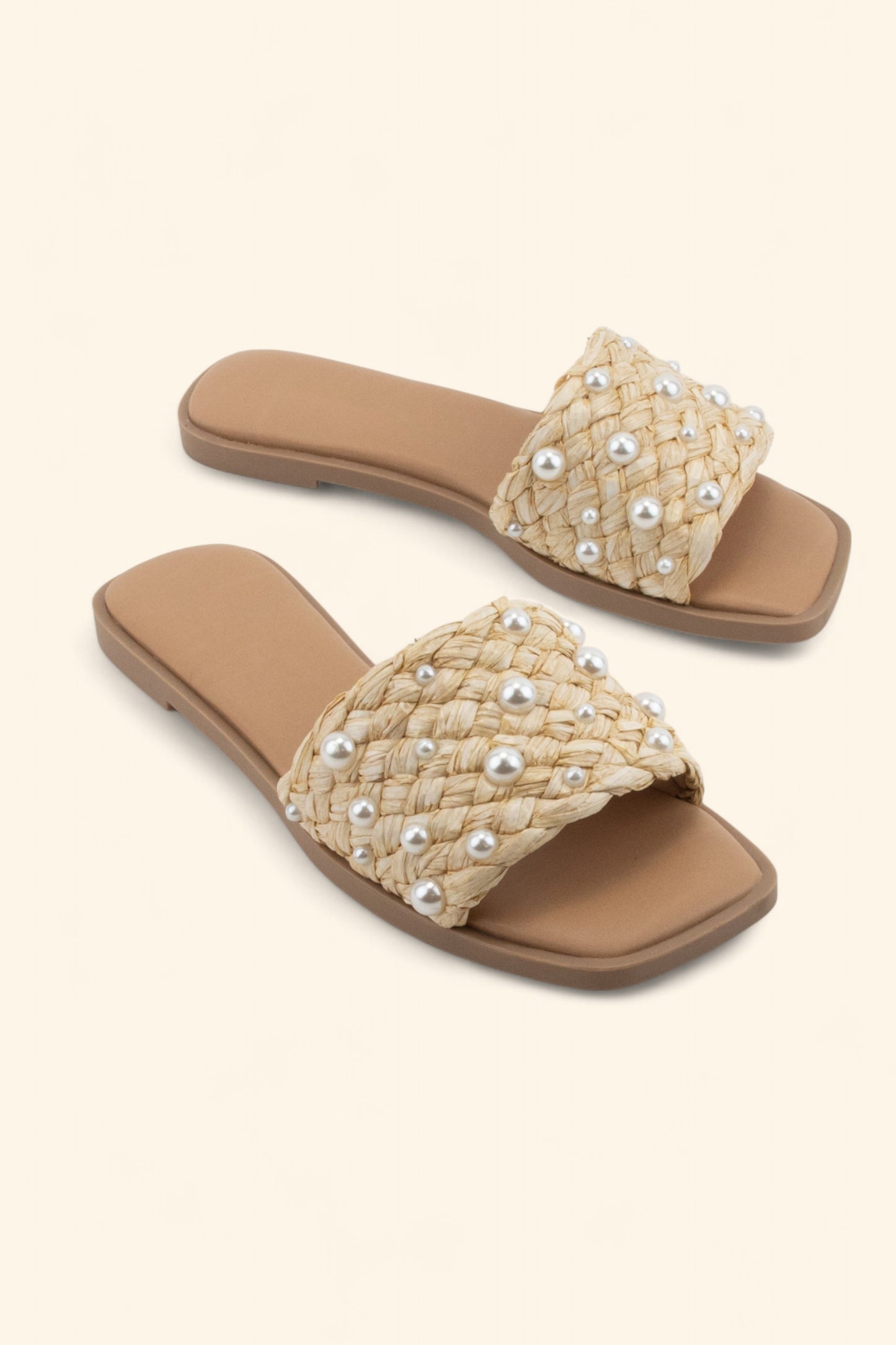 Pearl Woven Sandal