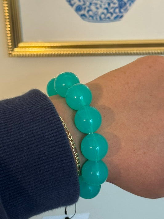 Lydia Bracelet: Teal