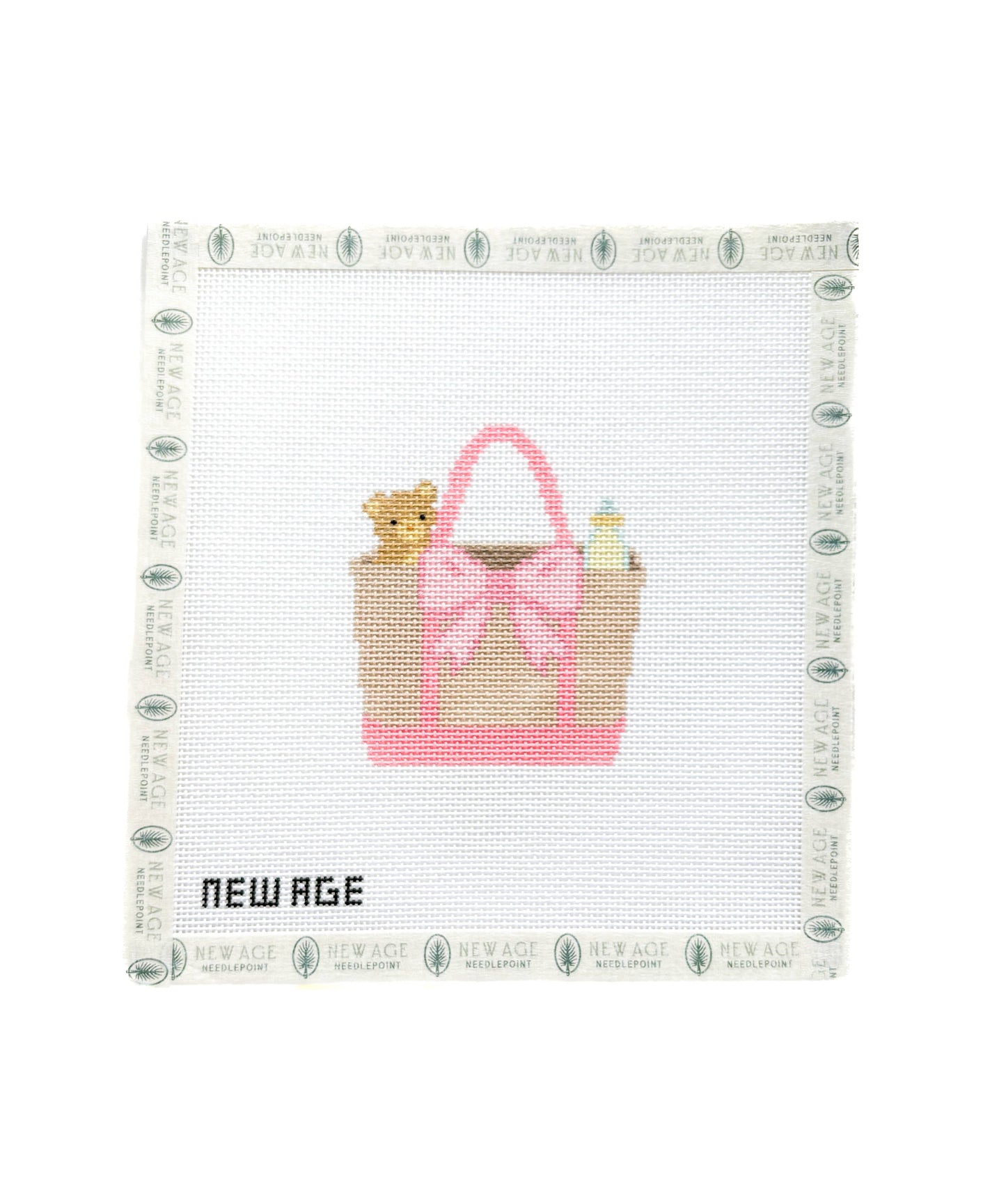 Baby Girl Pink Tote Bag Canvas