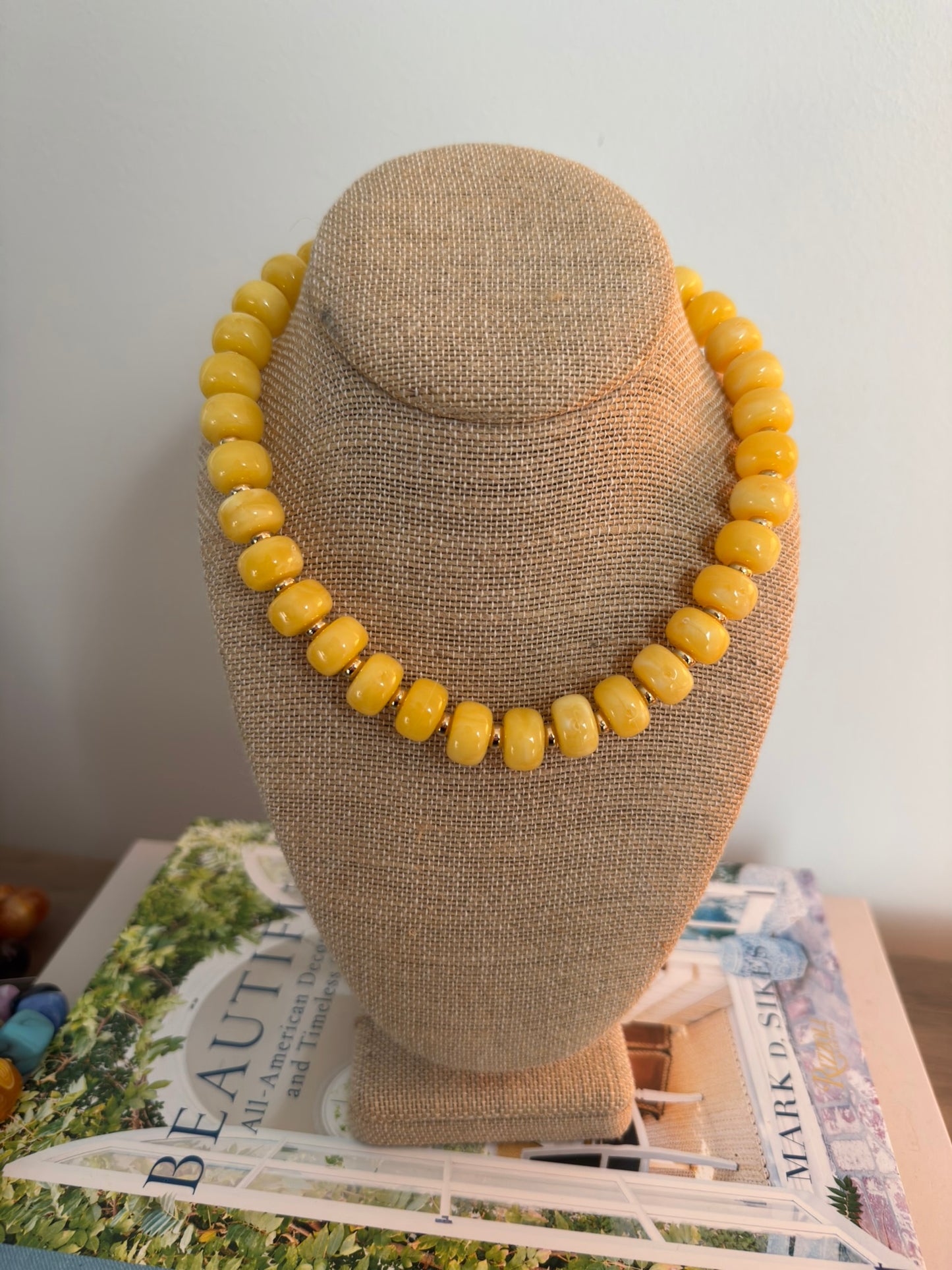 Bliss Necklace: Yellow