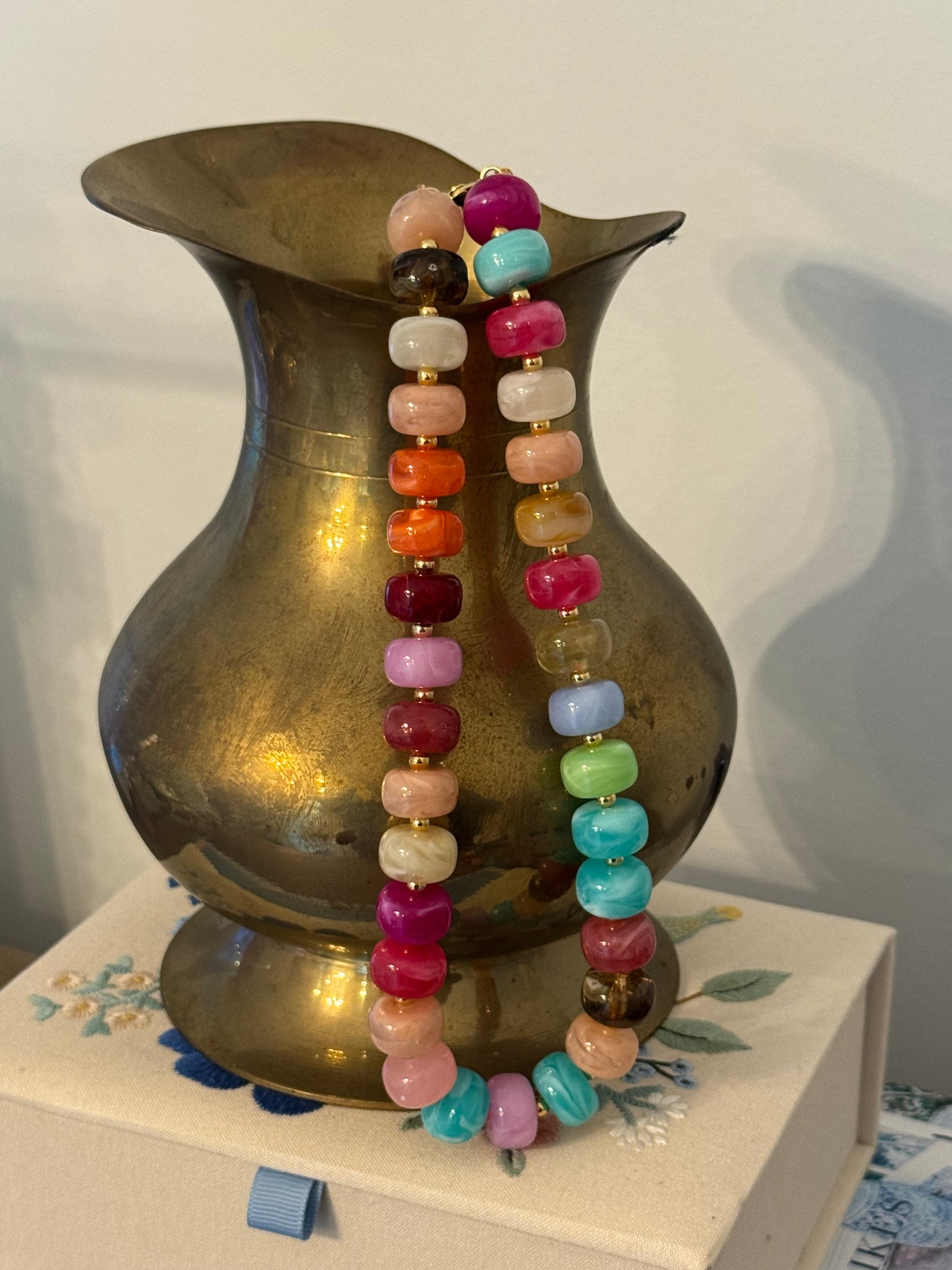 Bliss Beaded Necklace: Multi