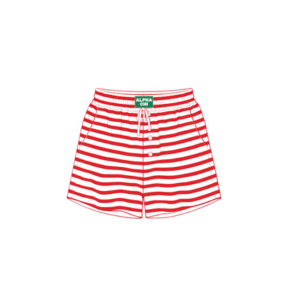 SORORITY STRIPE SHORT PRE ORDER EST ARRIVAL 10/2