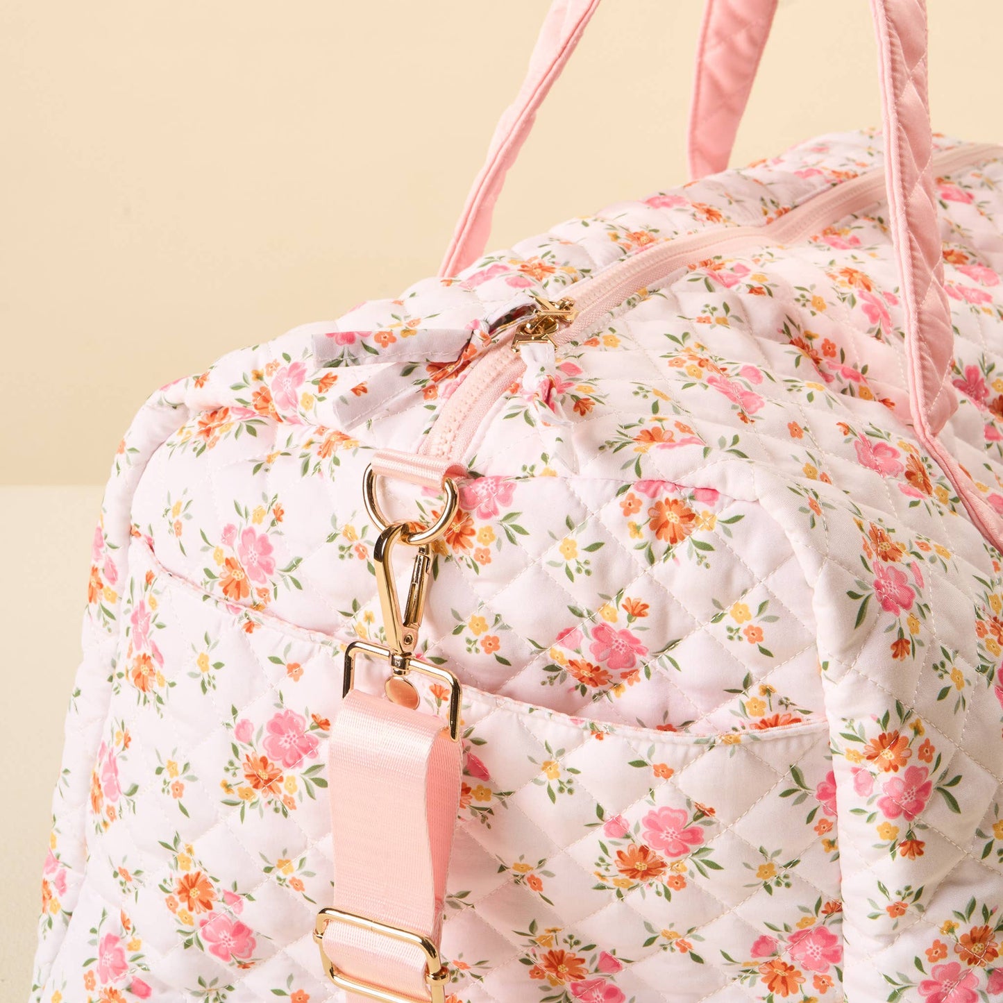 On-the-Go Quilted Weekender Bag