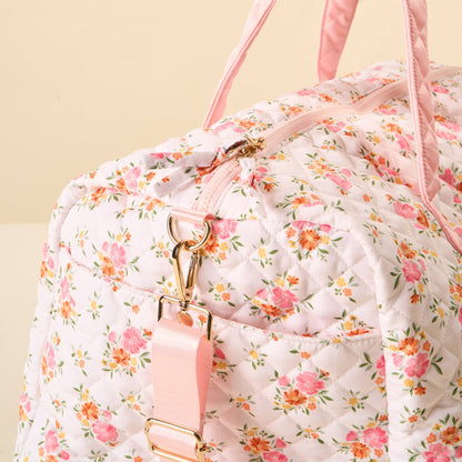 On-the-Go Quilted Weekender Bag