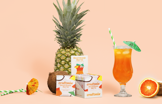 Blood Orange Mai Tai Cocktail / Mocktail Mixer - Single Packet
