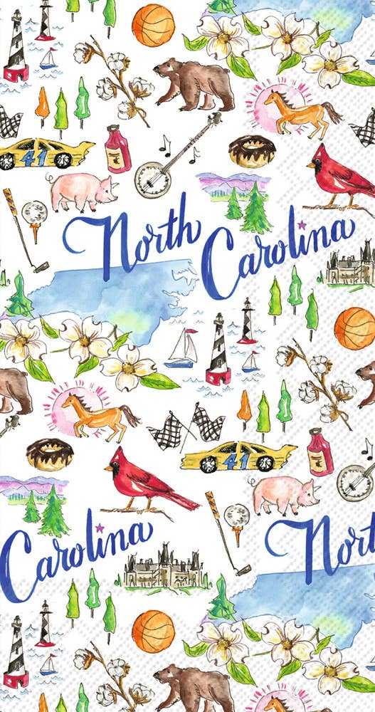 16 ct NC North Guest Towel