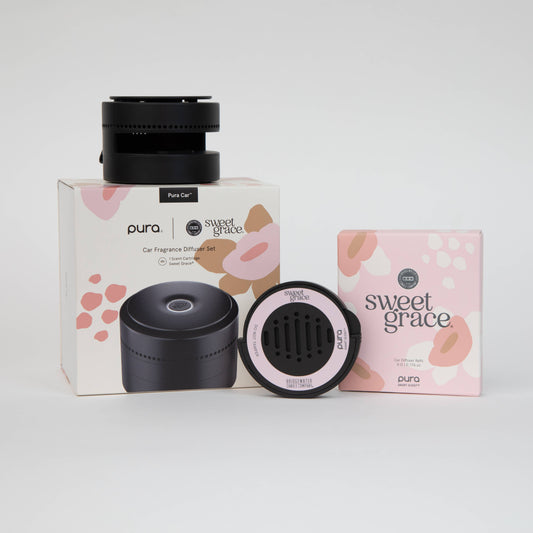 Bridgewater + Pura Car Diffuser with Sweet Grace