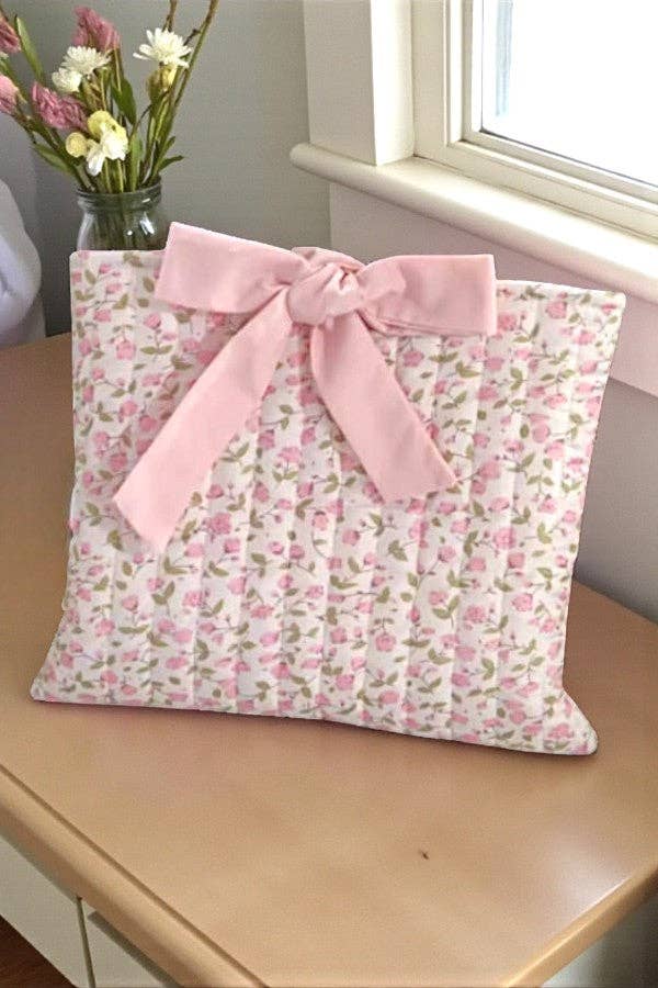 Rachel Pink Floral Bible Cover