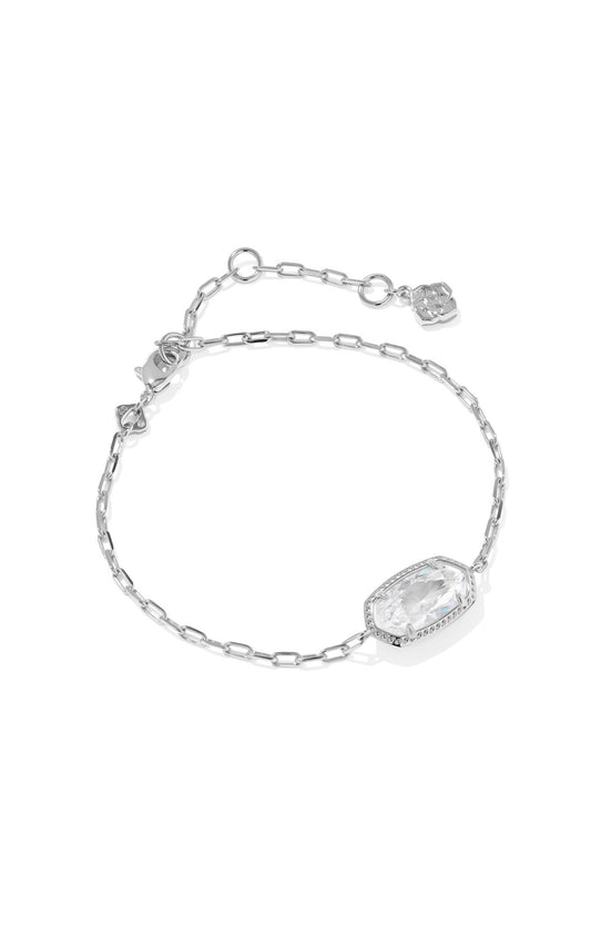 Elaina Luxe Gold Chain Bracelet Silver