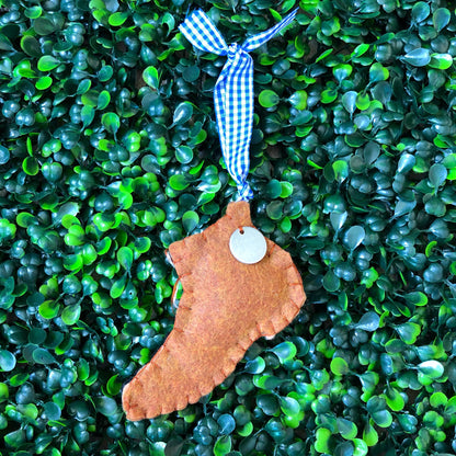Preppy Duck Boot Ornaments