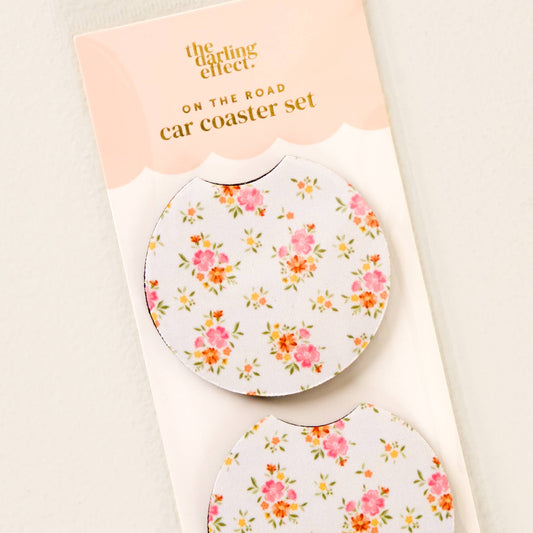 On the Road Car Coasters- Endless Daydream Cream