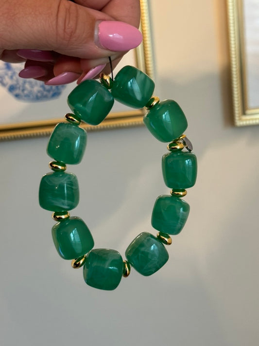 Harper Bracelet: Jade