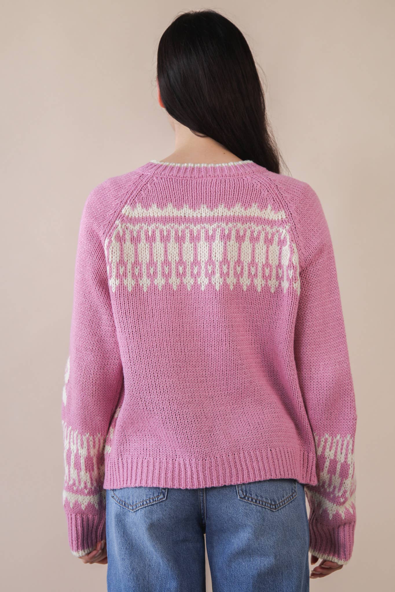 Swan Cardigan Sweater