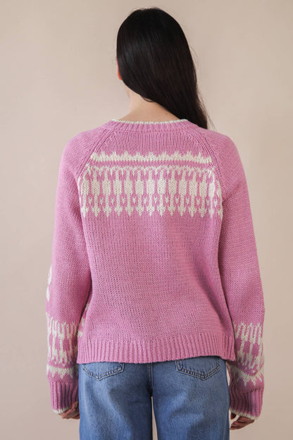 Swan Cardigan Sweater