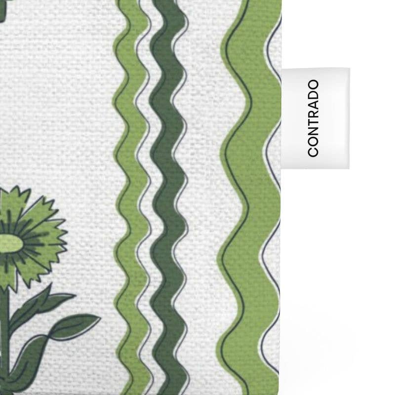 Kappa Delta Organic Cotton Rickrack Tote