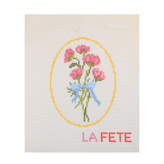 Geraniums Canvas — 13 Mesh