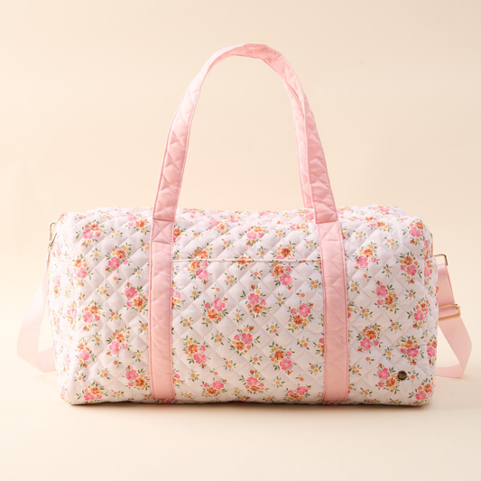 On-the-Go Quilted Weekender Bag