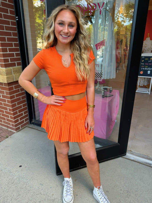 Orangesicle Athletic Set